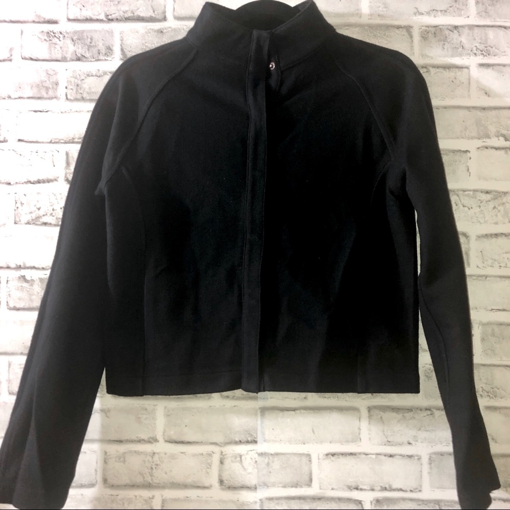 Banana Republic Black Wool and Rayon Jacket